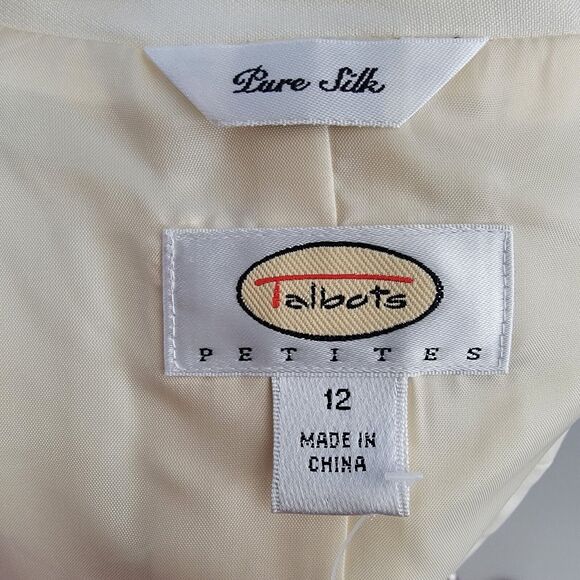 Talbots Cream Blazer - Picture 4 of 11